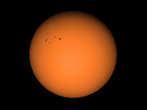 Sol en el espectro Ca o FeII - Astrophotography