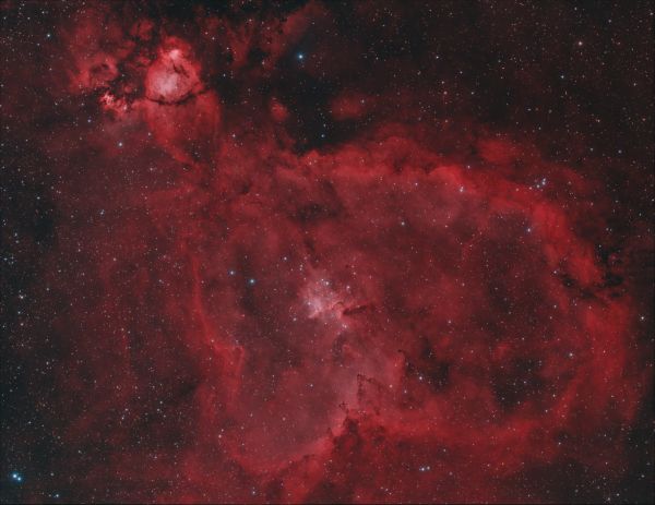IC1805 HaOIII - Astrophotography