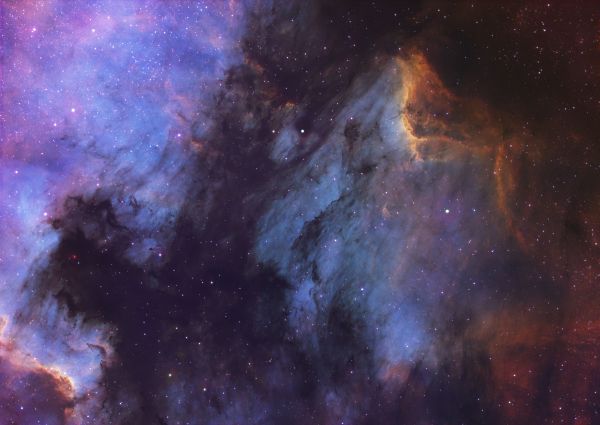 The Pelican Nebula IC5070 - Astrophotography