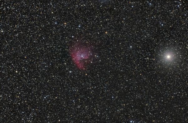 NGC 457 Pacman Nebula - Astrophotography