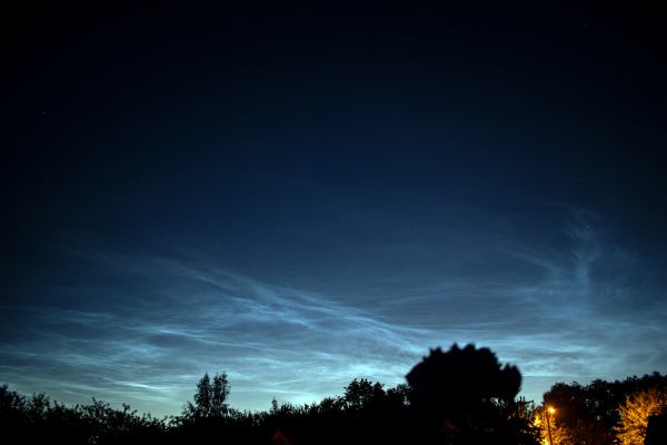 Noctilucent clouds - Astrophotography
