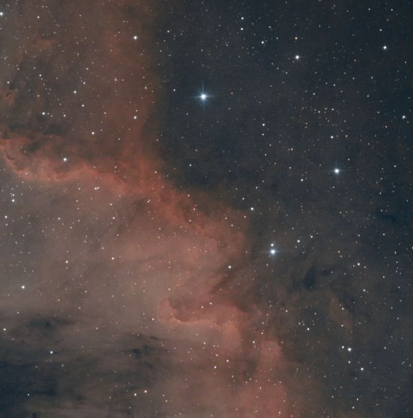 A piece of NGC 7000 - Astrophotography