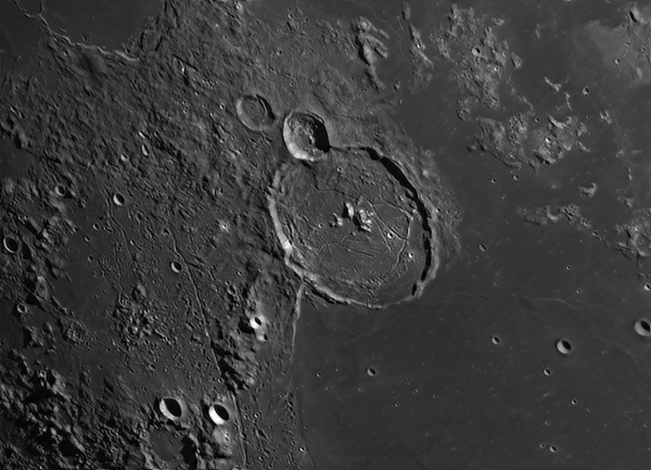 Gassendi Crater - Astrophotography