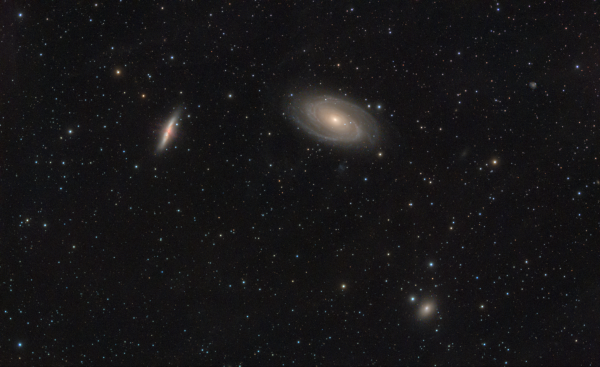 M81 M82 NGC3077 - Astrophotography