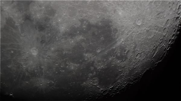 Lunar surface - Astrophotography
