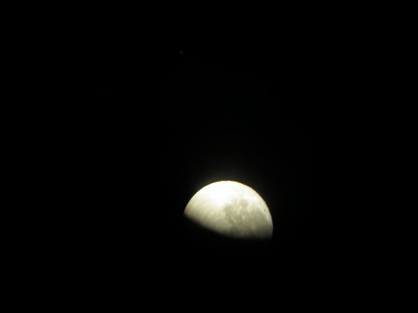 The Moon and Saturn - Astrophotography