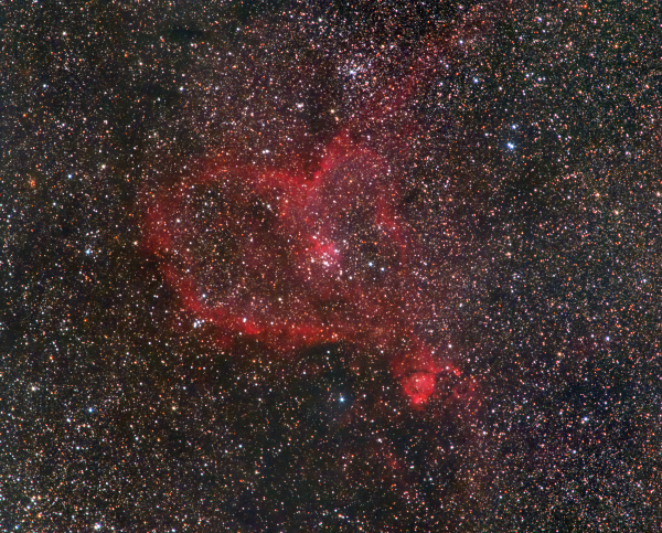 IC 1805-The Heart Nebula - Astrophotography