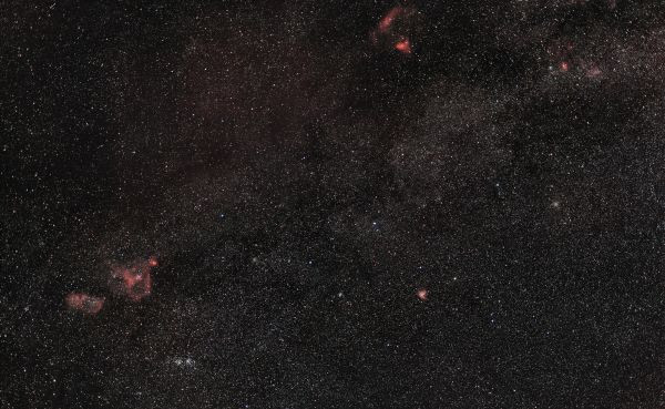 Cassiopea. Canon R6 astromod, 50mm F/1.2L. 3hrs - Astrophotography