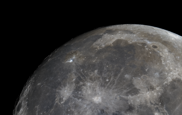 Moon 05.01.2022. Fragment 1 of 8 - Astrophotography