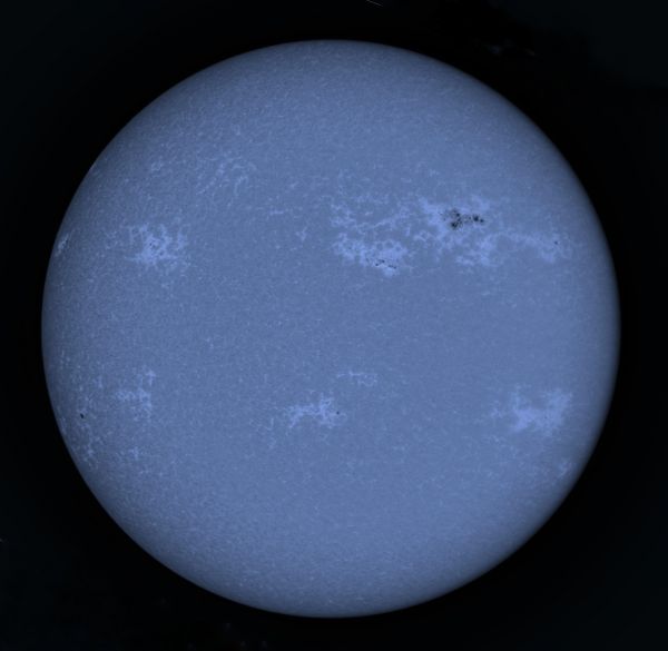 Sun in CaK, May 22, 2022 - Astrophotography