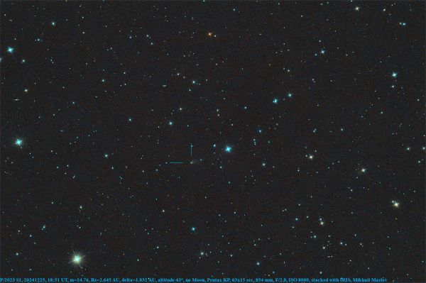 P/2023 S1 - Astrophotography