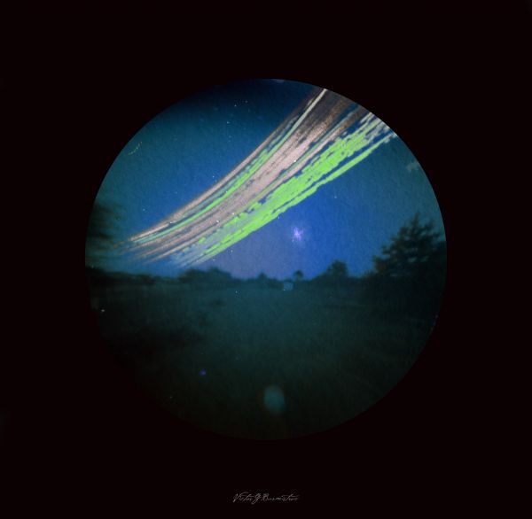 Solargraphy. The movement of the Sun during the summer. - Astrophotography