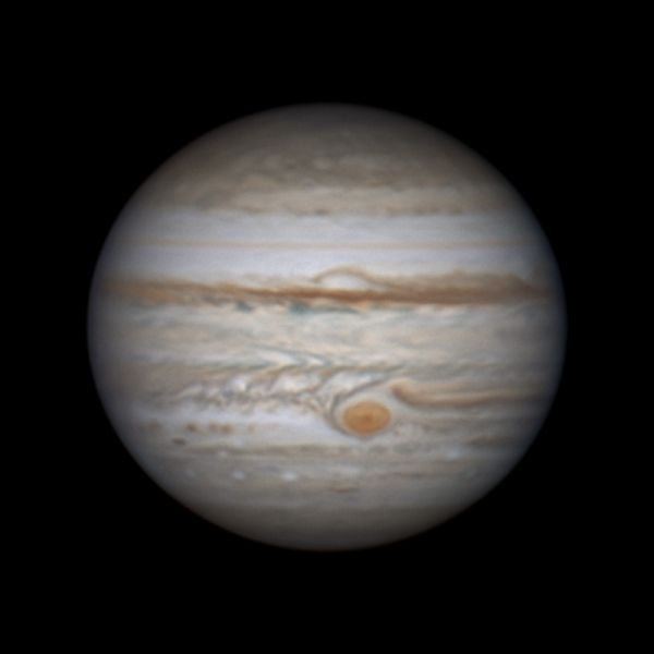 Jupiter, September 20, 2022, 20:11 UT - Astrophotography