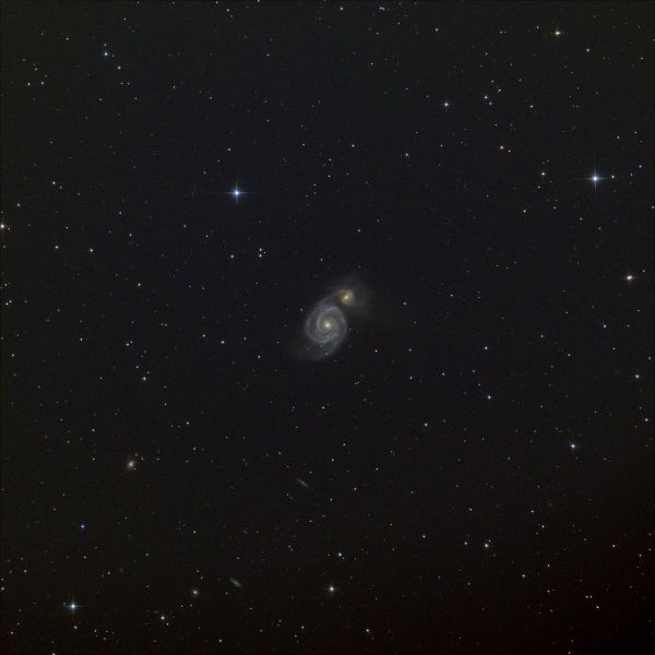 M51, 12-minute integration - Astrophotography