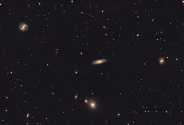 Coma Berenices Galaxy Group - Astrophotography