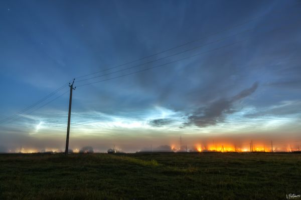 Noctilucent clouds - Astrophotography