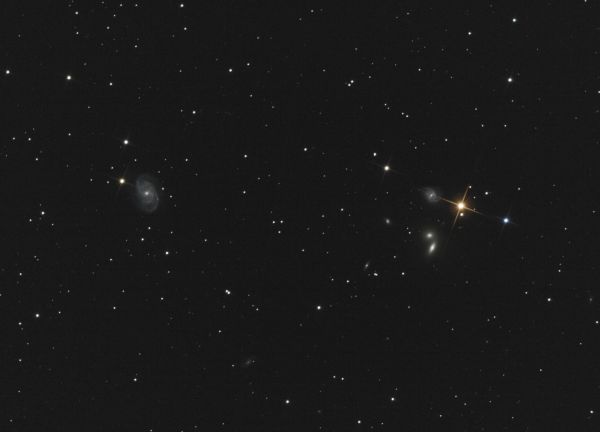 NGC 5371 and its companions - Astrophotography