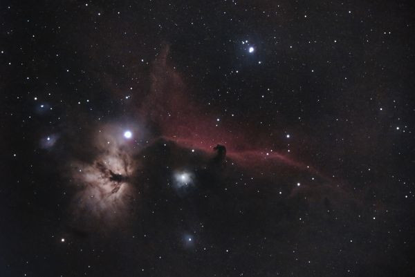 Horsehead and Flame - Astrophotography