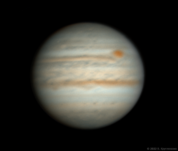 Jupiter on July 1, 2022 - Astrophotography