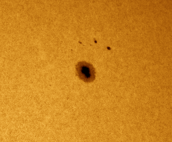 The Sun. Sunspot group: 2882 - Astrophotography