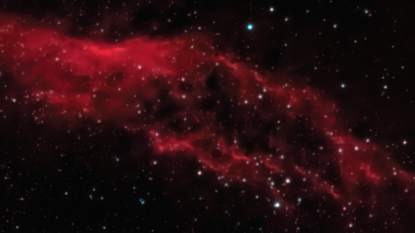 The California Nebula NGC 1499 in the constellation Perseus - Astrophotography