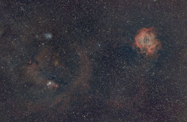 NGC2244,NGC2264 - Astrophotography