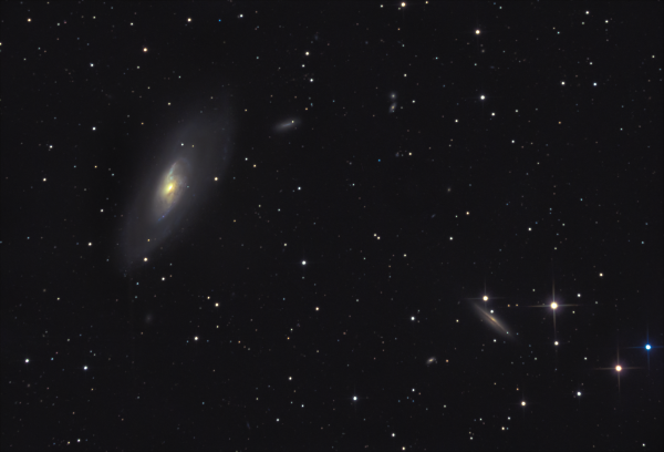 M106 & NGC 4217 - Astrophotography