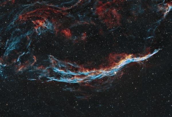 Witch's Broom Nebula (NGC 6960) - Astrophotography