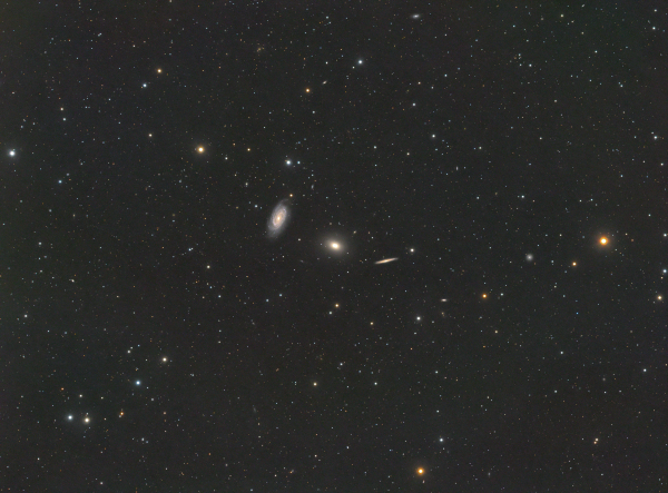 NGC5982 and Trio in Dra - Astrophotography