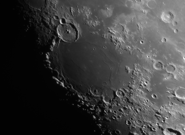 The Sea of Moisture and the crater Gassendi - Astrophotography