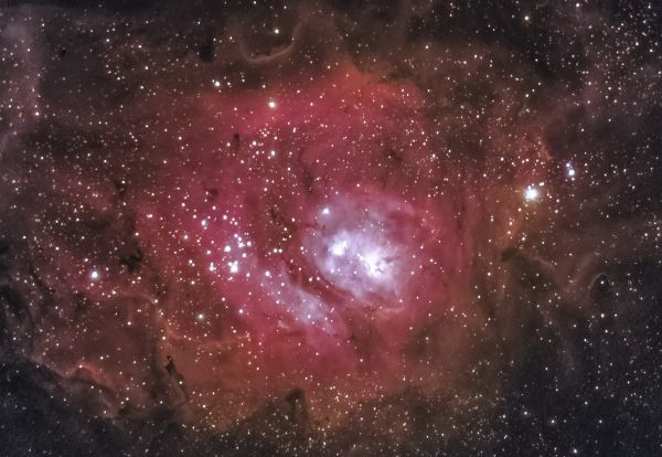 M 8 - The Lagoon Nebula (July 1-2, 2019) - Astrophotography