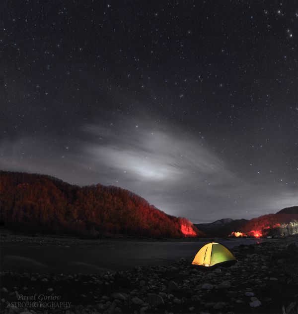 An evening under the stars near the village of Solokhaul. - Astrophotography