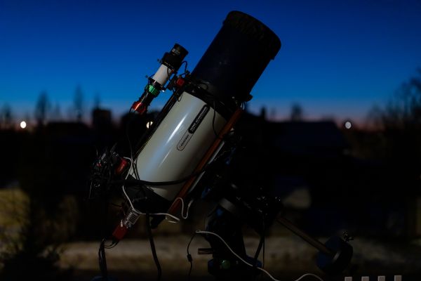 Evening was falling. - Astrophotography