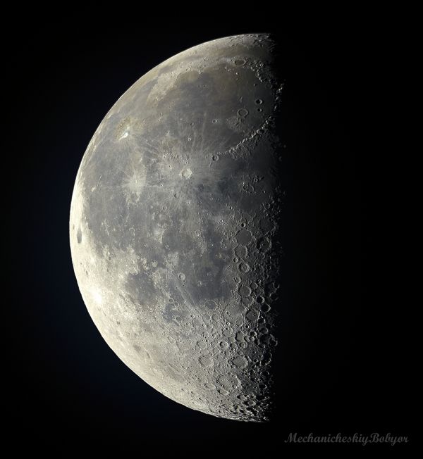 First Moon shooting experience - Astrophotography