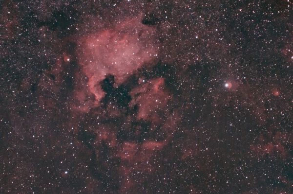 NGC 7000 (North America Nebula and Pelican Nebula) - Astrophotography