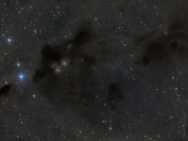 Barnard 18 region in LRGB - Astrophotography