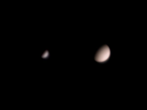 Mercury and Venus Collage - Astrophotography