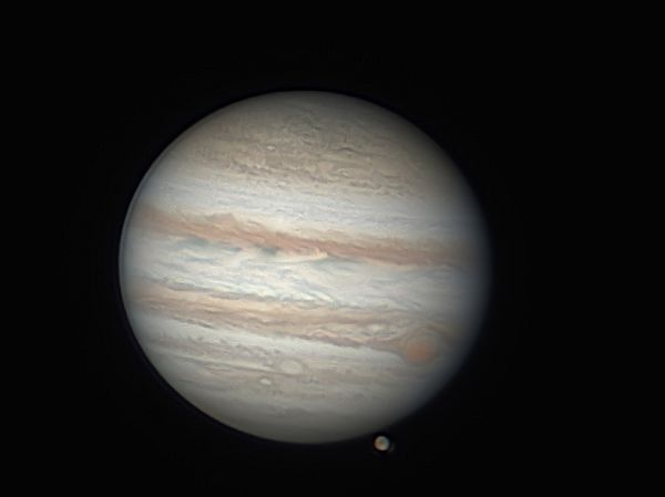 Jupiter and Ganymede - Astrophotography