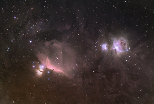 Orion's belt - Astrophotography