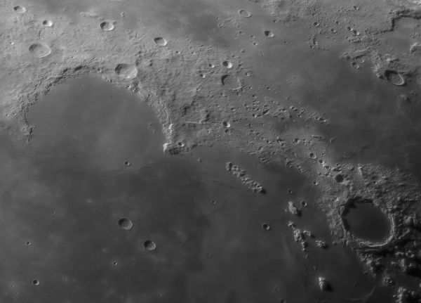 Rainbow Bay and Plato - August 23, 2019 - Astrophotography