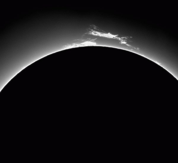 Coronal mass ejections. The Sun on 08/04/2024 - Astrophotography