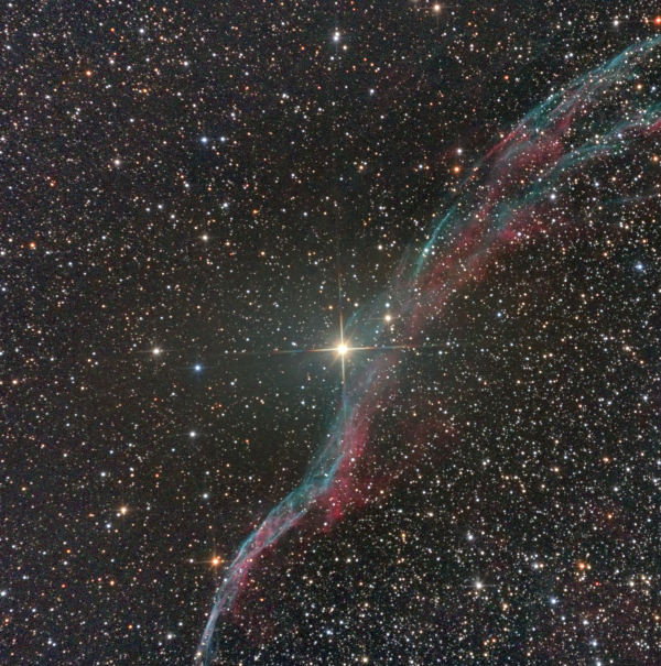 NGC 6960 (the Witch's Broom Nebula) - Astrophotography