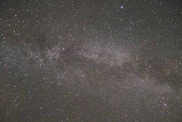 Starry landscape - Astrophotography