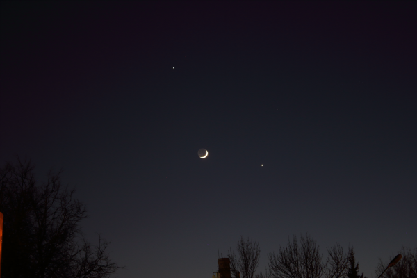 Jupiter, Venus, Moon - Astrophotography