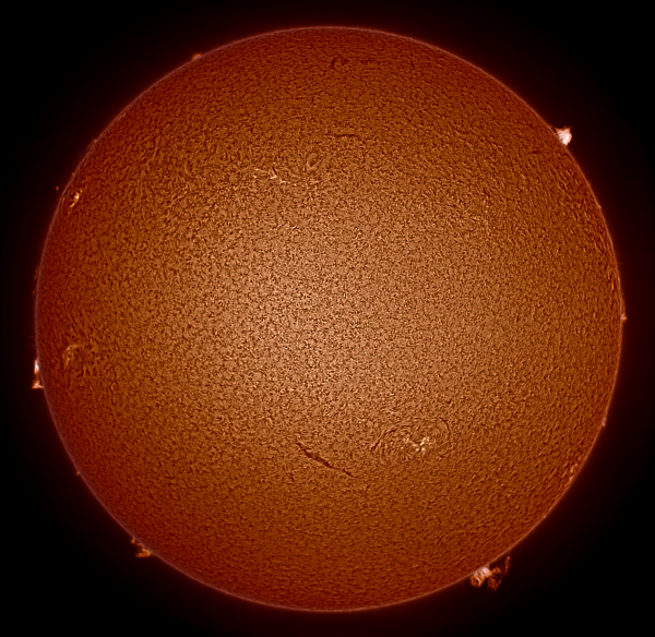 Chromosphere of the Sun - Astrophotography