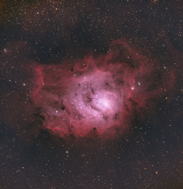 The Lagoon Nebula - NGC 6523, M8 - Astrophotography