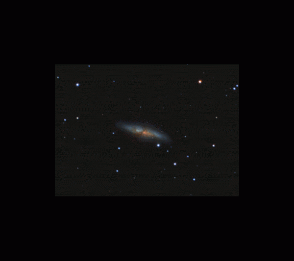 SuperNova in Cigar Galaxy - SN2014J, M82 - Astrophotography