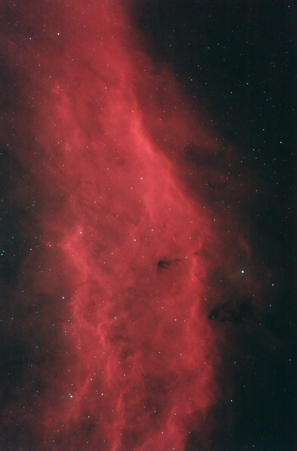 Emission nebula NGC 1499 