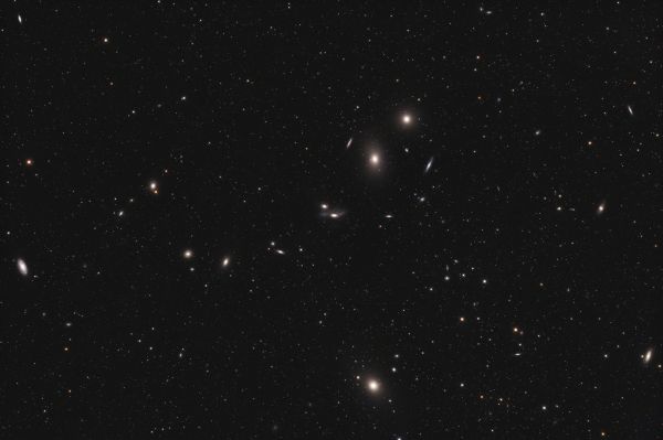 Markarian's Chain and M 87 - Astrophotography