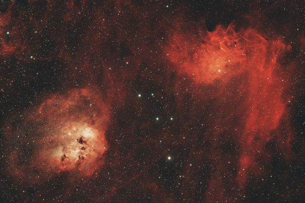 IC405 + IC410 - Astrophotography